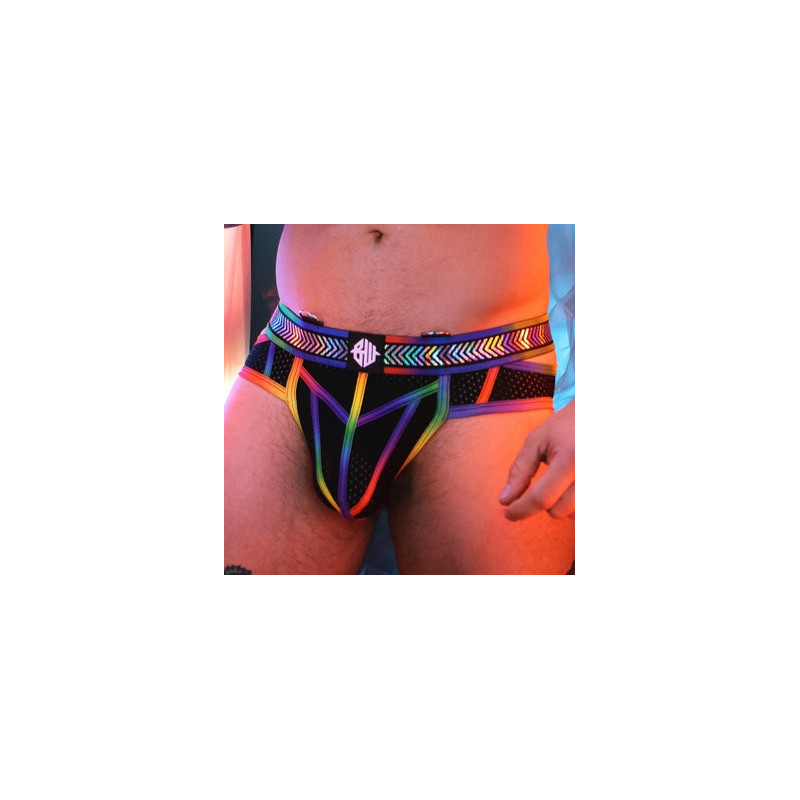 Breedwell Slip Pure Pride Noir-Rainbow